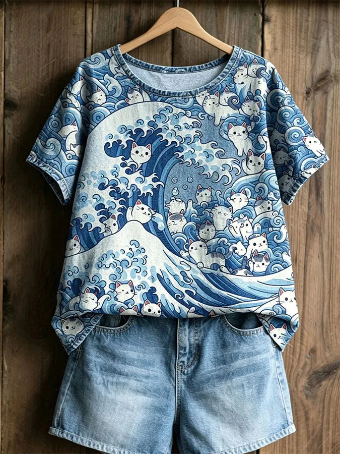 Women's Print Casual T-Shirt