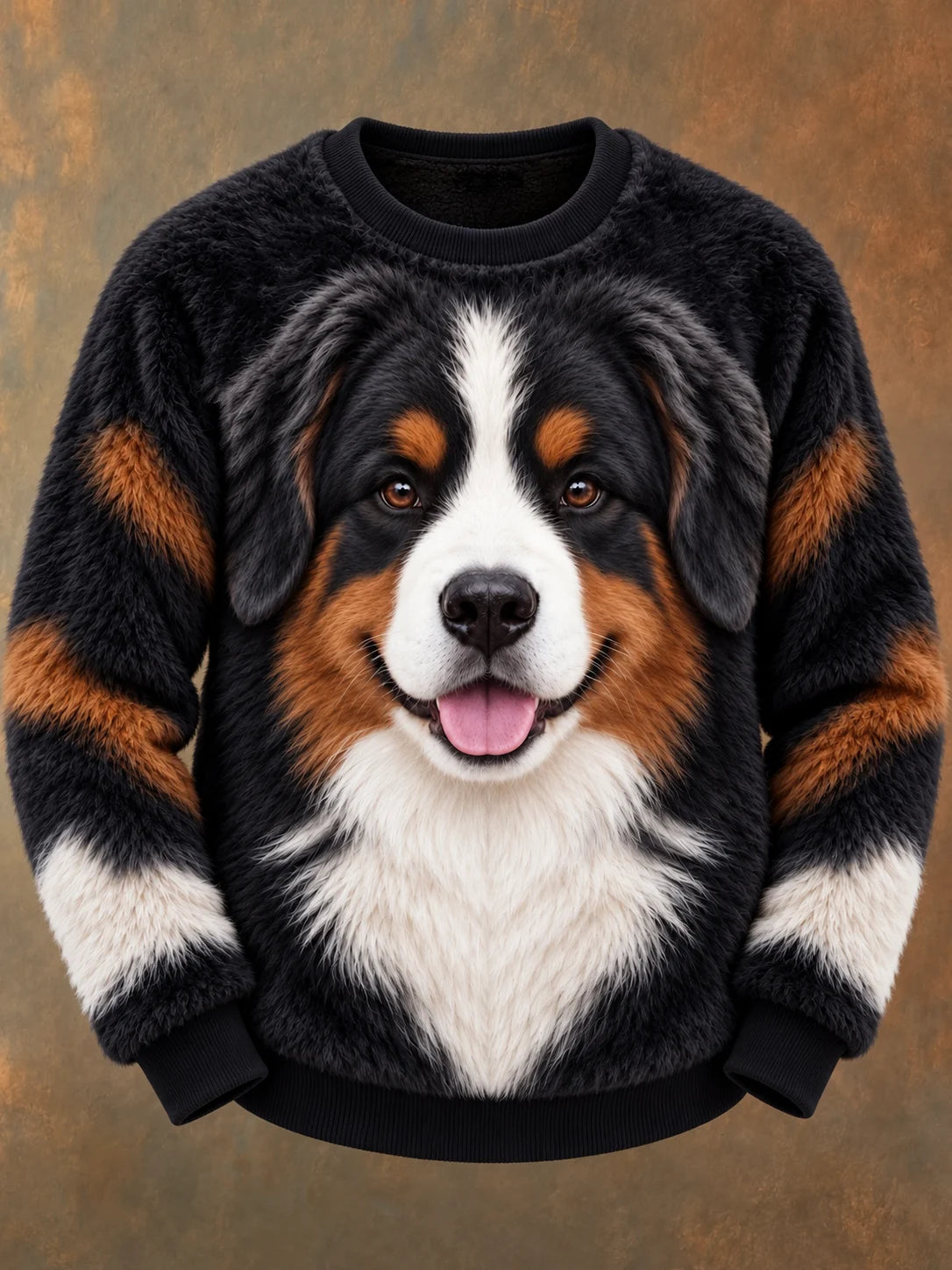 Men's Casual Animal Print Sweatshirt