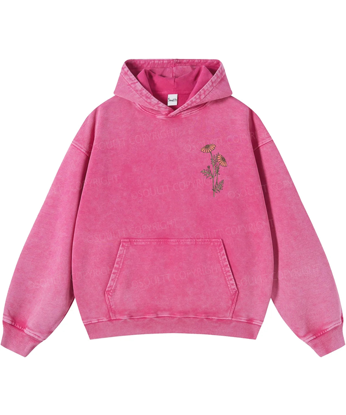 You Are So Loved Double Sided Washed Christian Hoodie