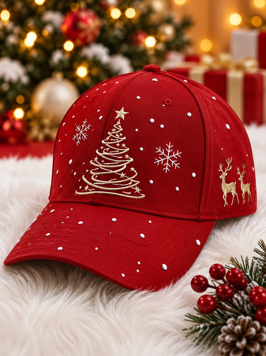Christmas Print Hat