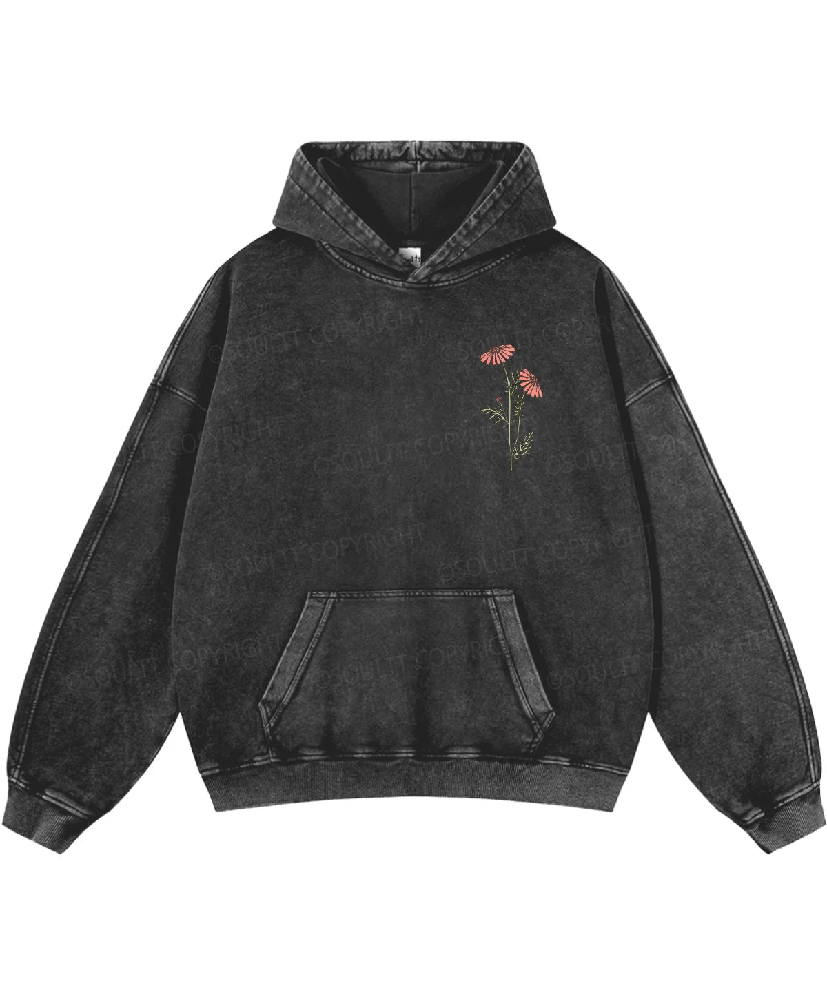 You Are So Loved Double Sided Washed Christian Hoodie