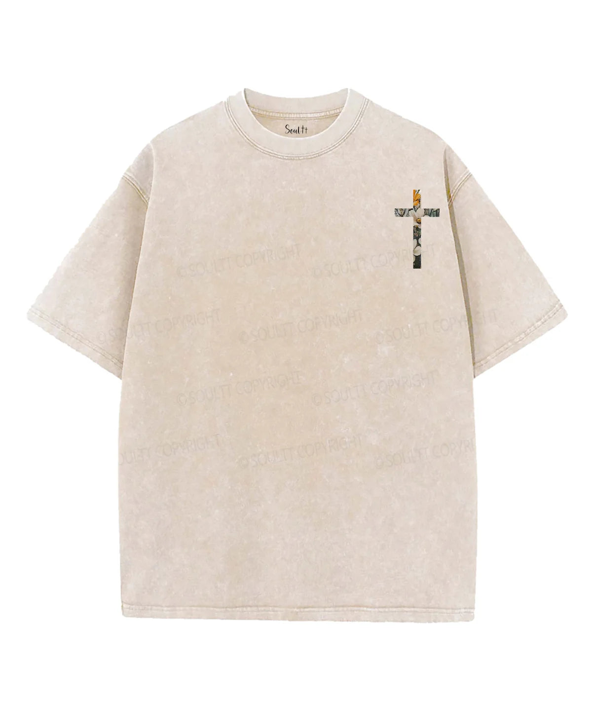 If the Stars Were Made to Worship Double Sided Unisex Washed Christian T-shirt