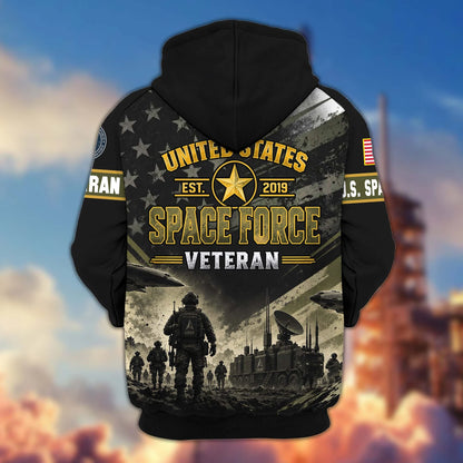 Premium US Veterans Zip Up Hoodie CPHN160912, Gifts For US Veterans, Gifts For Veterans Day.
