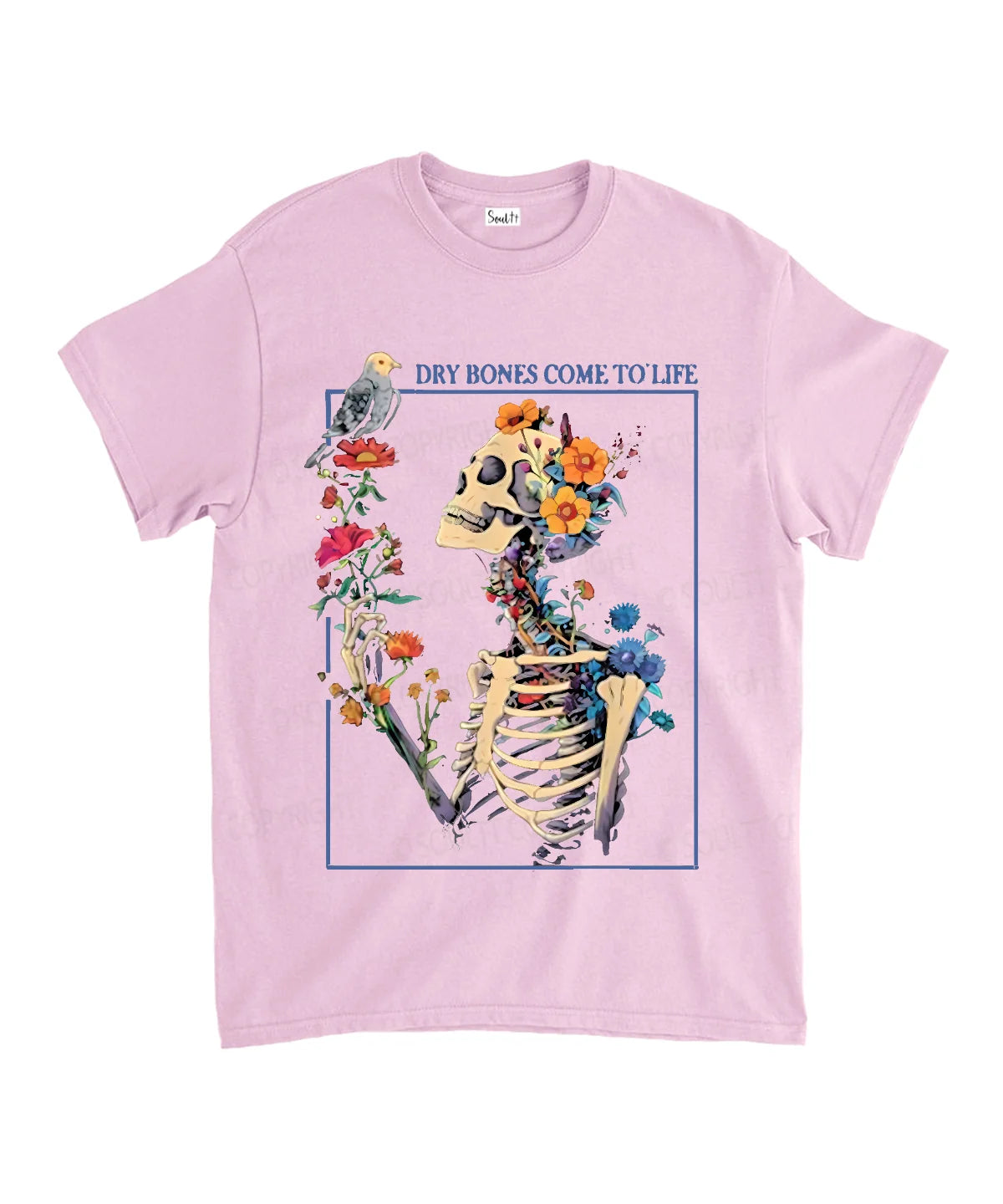 Dry Bones Come To Life Unisex Cotton Christian T-Shirt