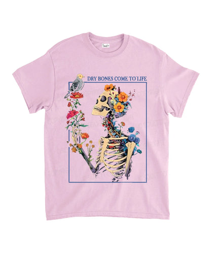 Dry Bones Come To Life Unisex Cotton Christian T-Shirt