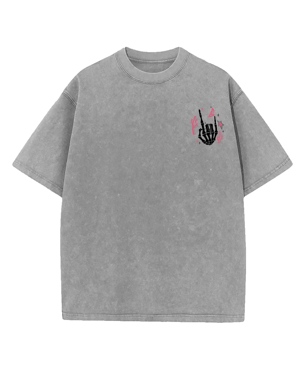 O Death Where Is Thy Sting Double Sided Washed Christian T-shirt