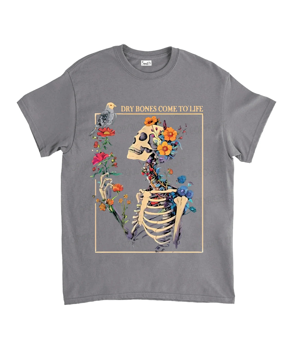 Dry Bones Come To Life Unisex Cotton Christian T-Shirt