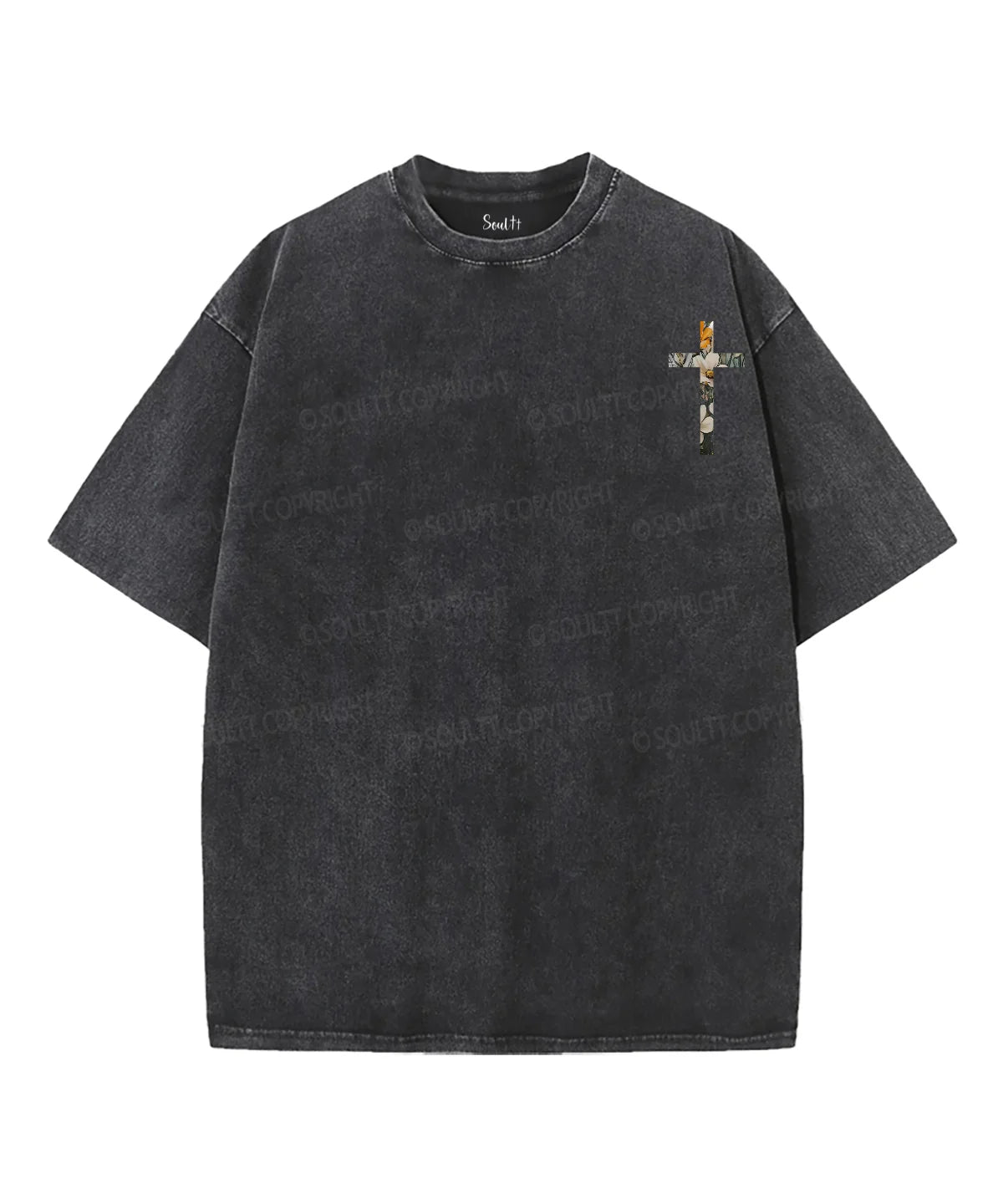 If the Stars Were Made to Worship Double Sided Unisex Washed Christian T-shirt