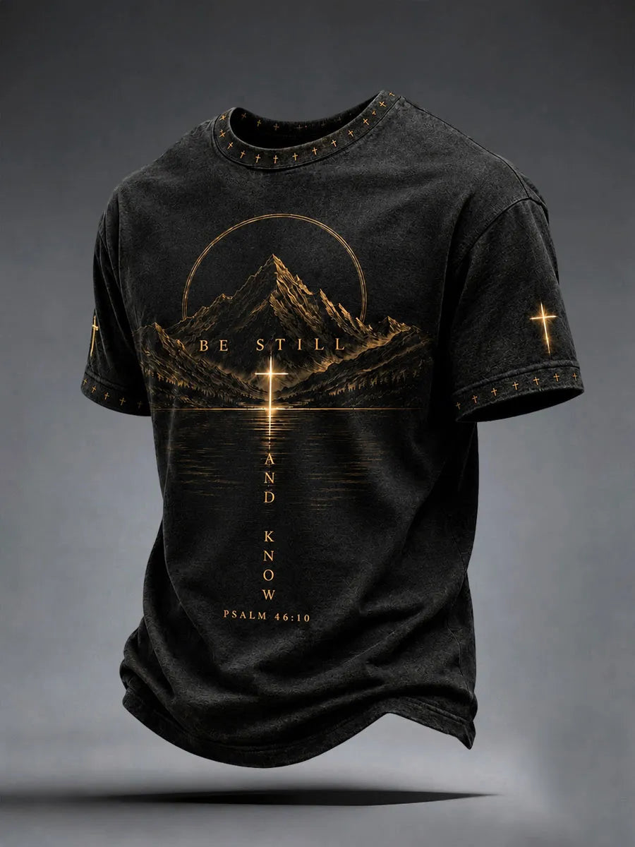 Men's Be Still And Know T-shirt