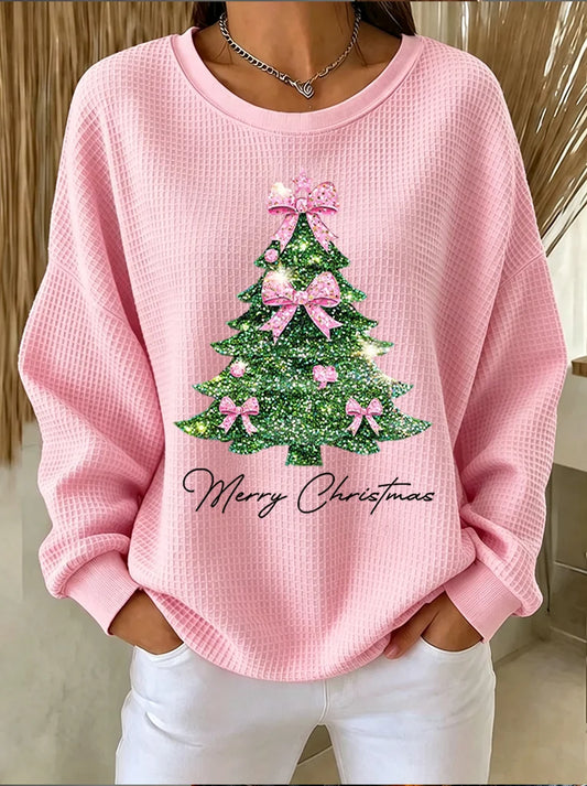 Women's Christmas Print Sweatshirt