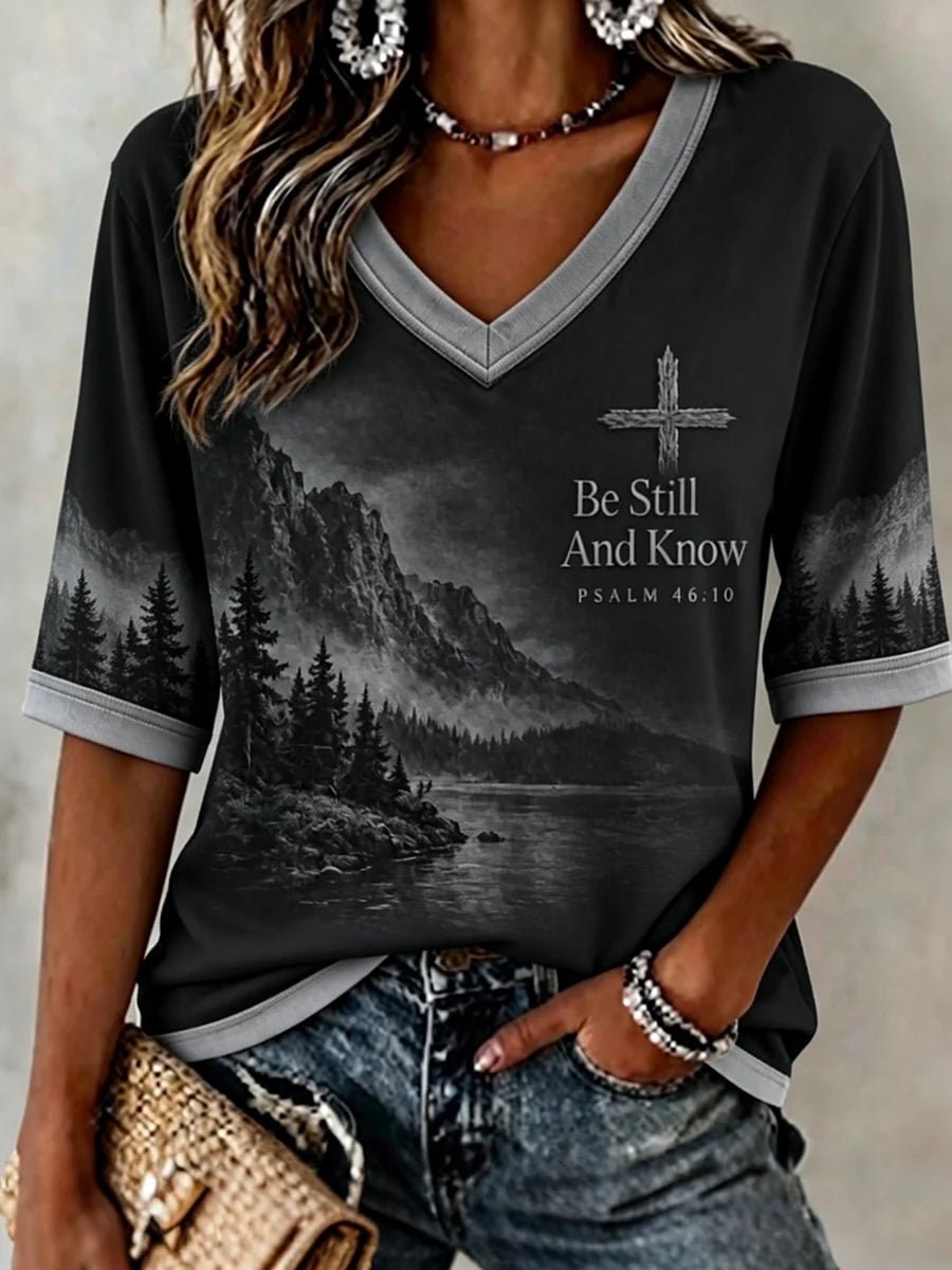 Women's Be Still And Know T-Shirt