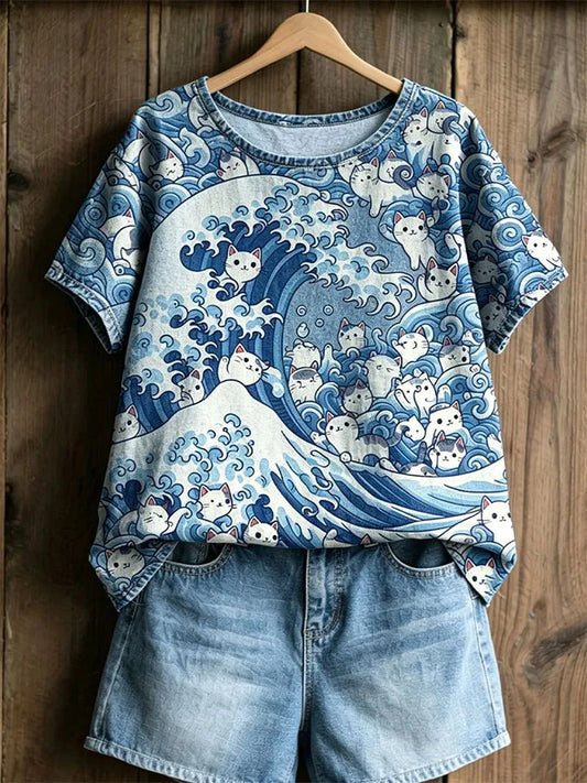 Women's Print Casual T-Shirt