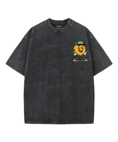 Life Gave Me Some Lemons Double Sided Unisex Washed Christian T-shirt
