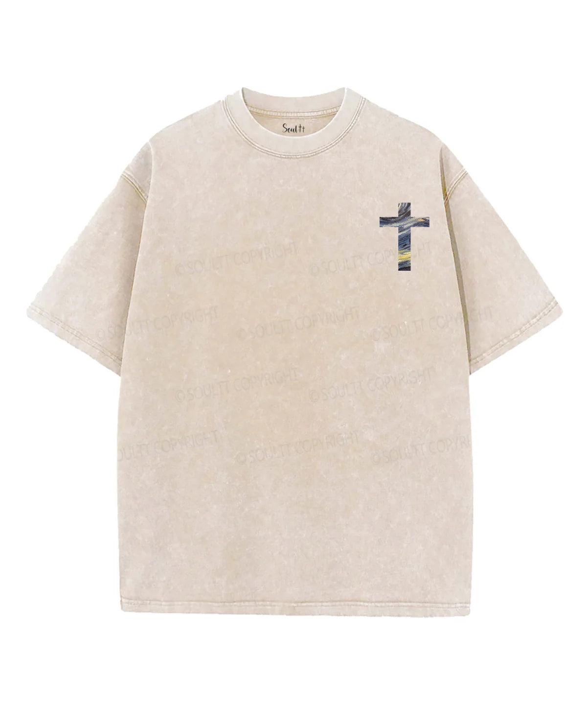 Ain't No Ghost Like The Holy Ghost Double Sided Unisex Washed Christian T-shirt