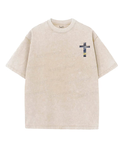 Ain't No Ghost Like The Holy Ghost Double Sided Unisex Washed Christian T-shirt