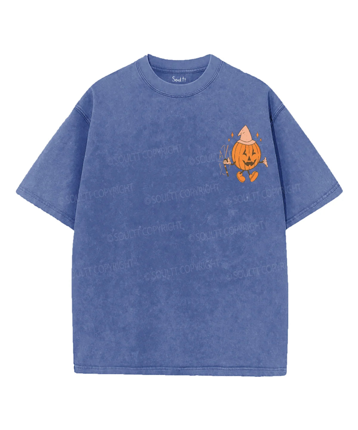 Pumpkin Spice Double Sided Unisex Washed Christian T-shirt