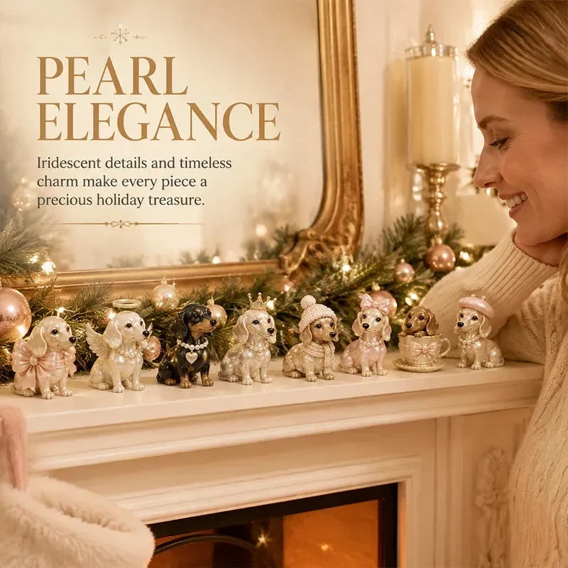 2026 Pearl Dachshund Christmas Advent Calendar
