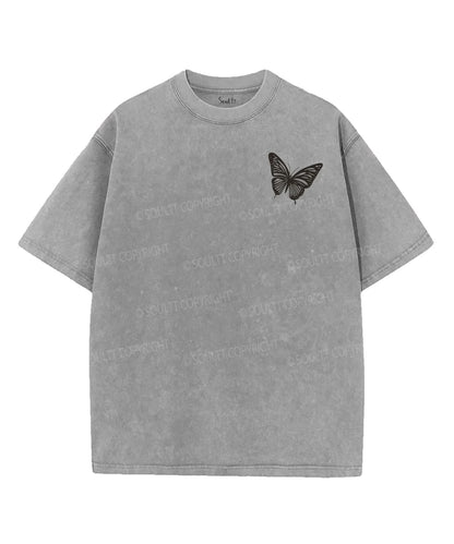 Then Sings My Soul Double Sided Unisex Washed Christian T-shirt
