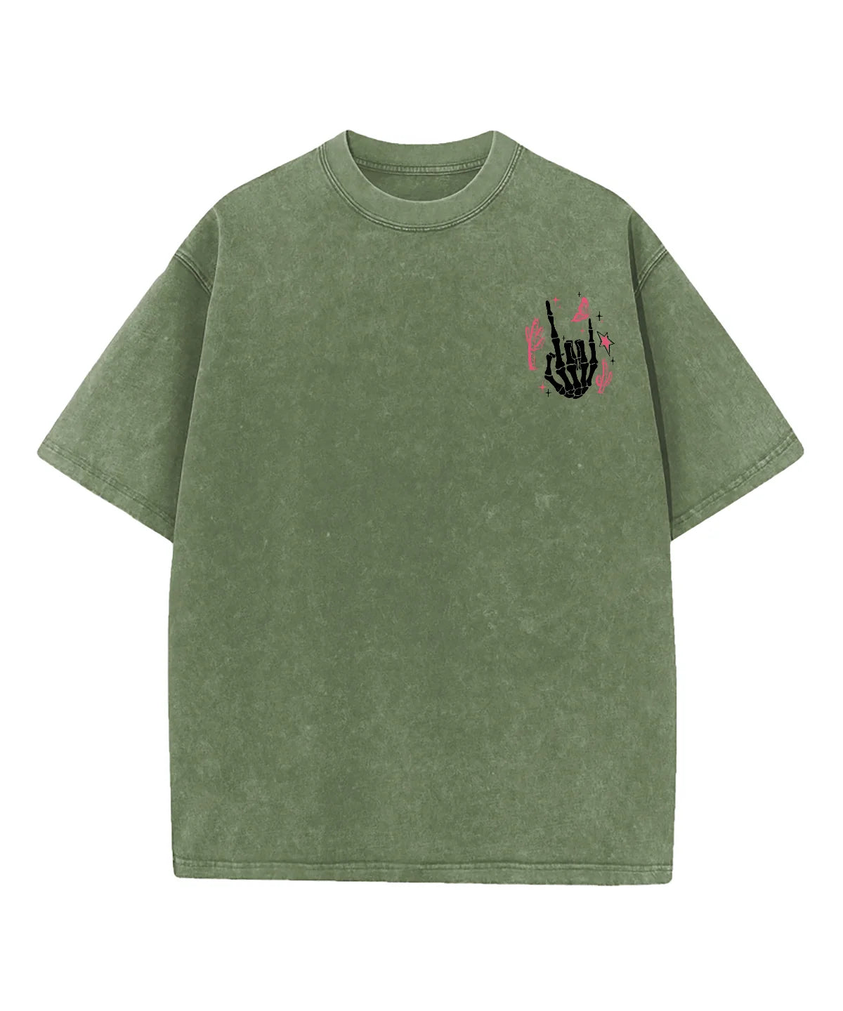O Death Where Is Thy Sting Double Sided Washed Christian T-shirt