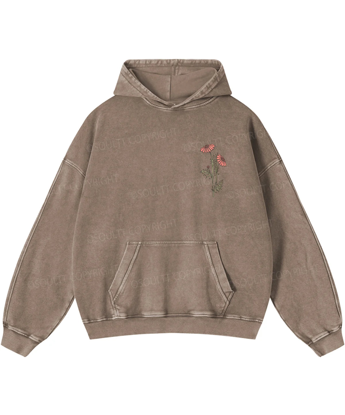 You Are So Loved Double Sided Washed Christian Hoodie