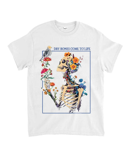 Dry Bones Come To Life Unisex Cotton Christian T-Shirt