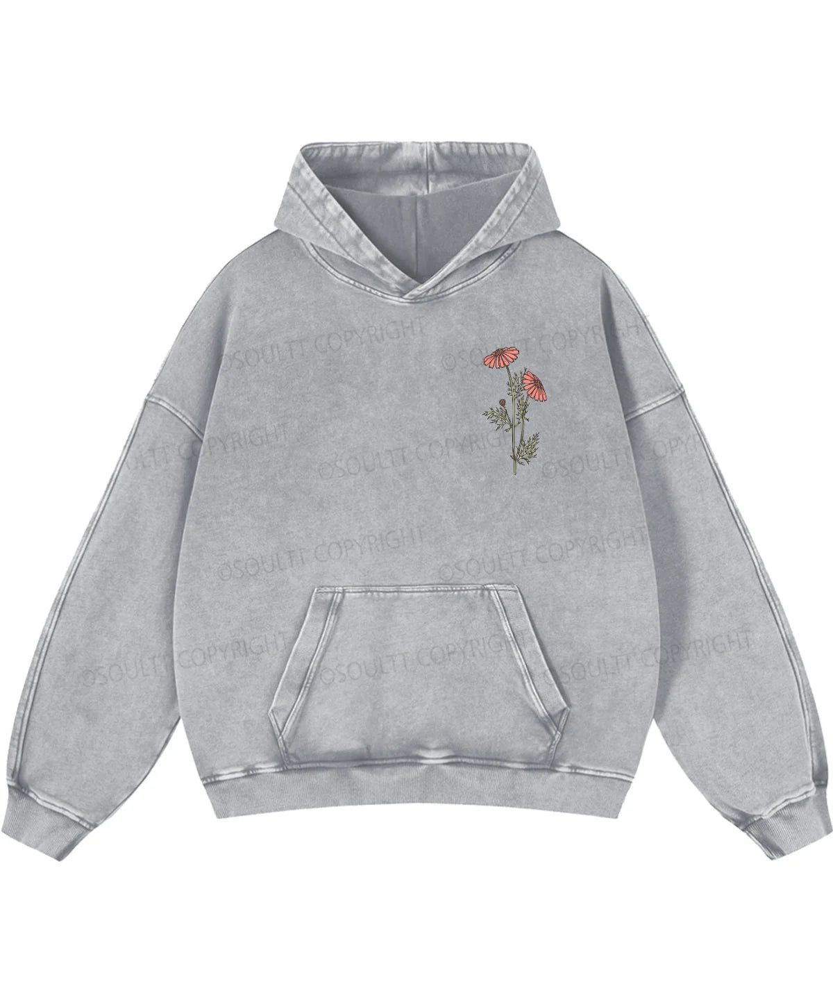 You Are So Loved Double Sided Washed Christian Hoodie