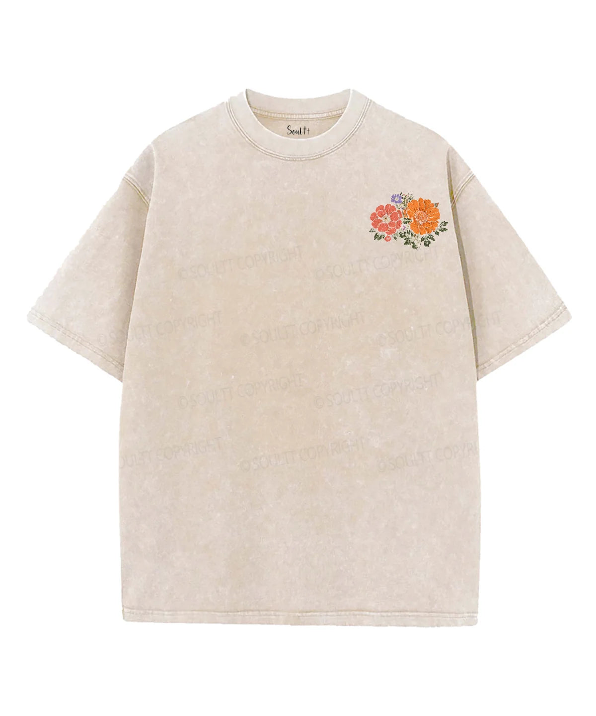 Dry Bones Come To Life Double Sided Unisex Washed Christian T-shirt