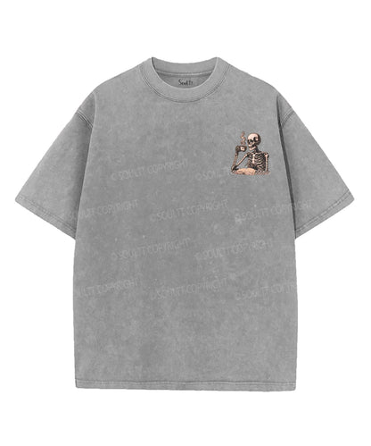 Dry Bones Double Sided Unisex Washed Christian T-shirt
