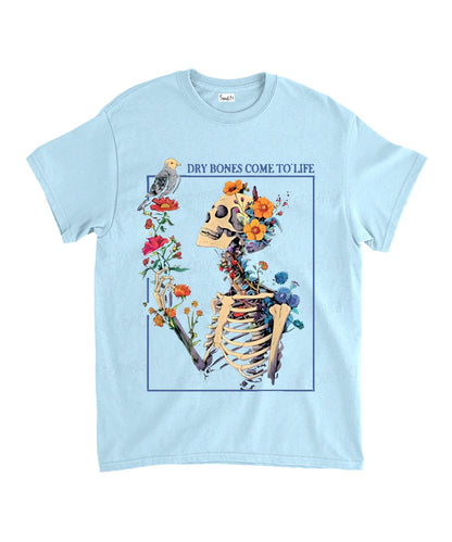 Dry Bones Come To Life Unisex Cotton Christian T-Shirt