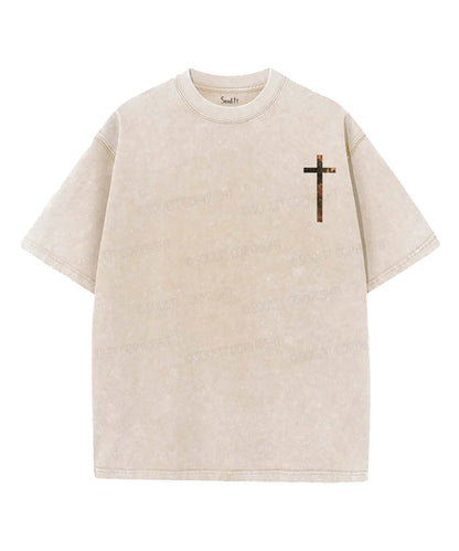 Ain't No Ghost Like The Holy Ghost Double Sided Unisex Washed Christian T-shirt
