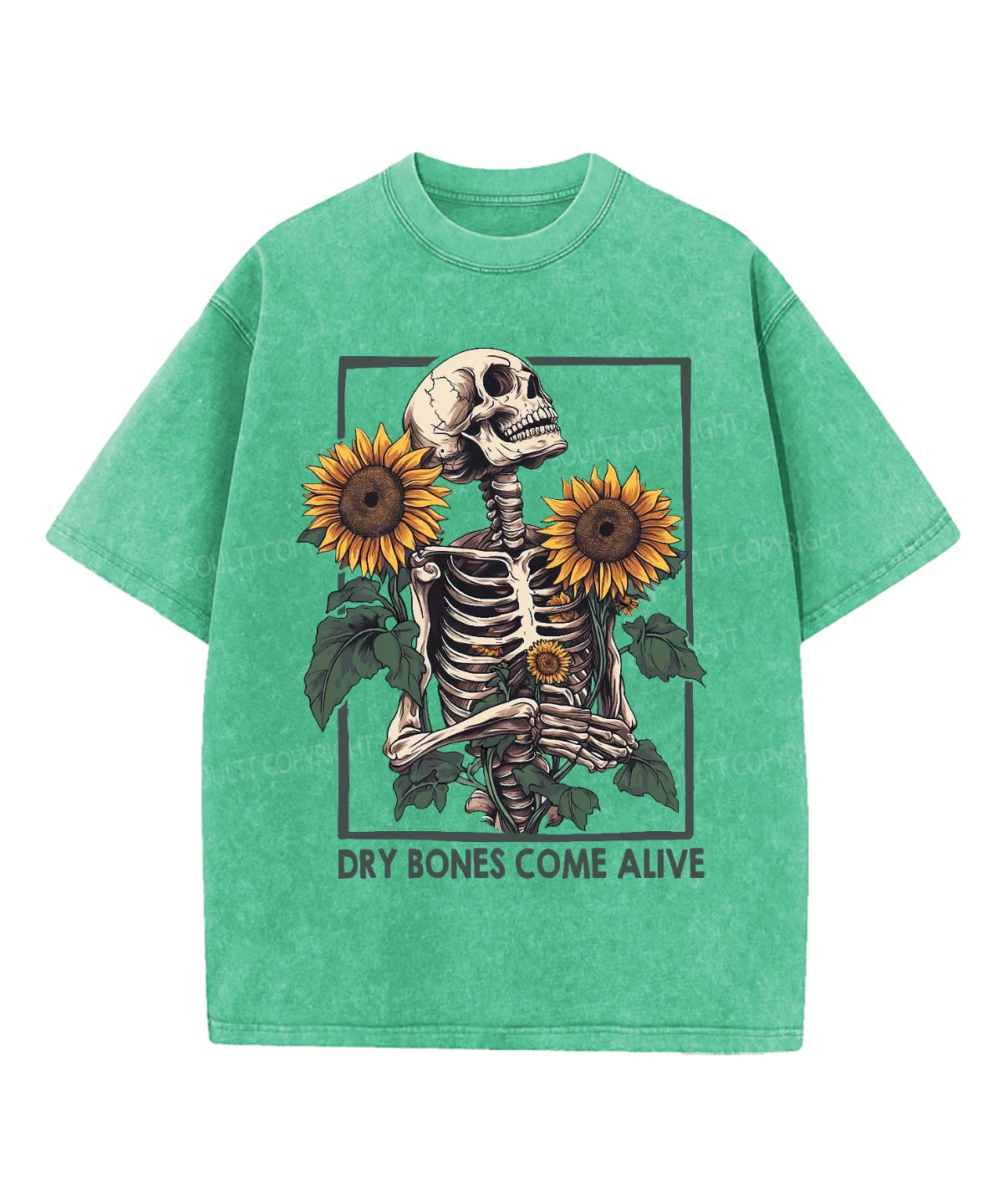 Dry Bones Come Alive Washed Christian T-shirt