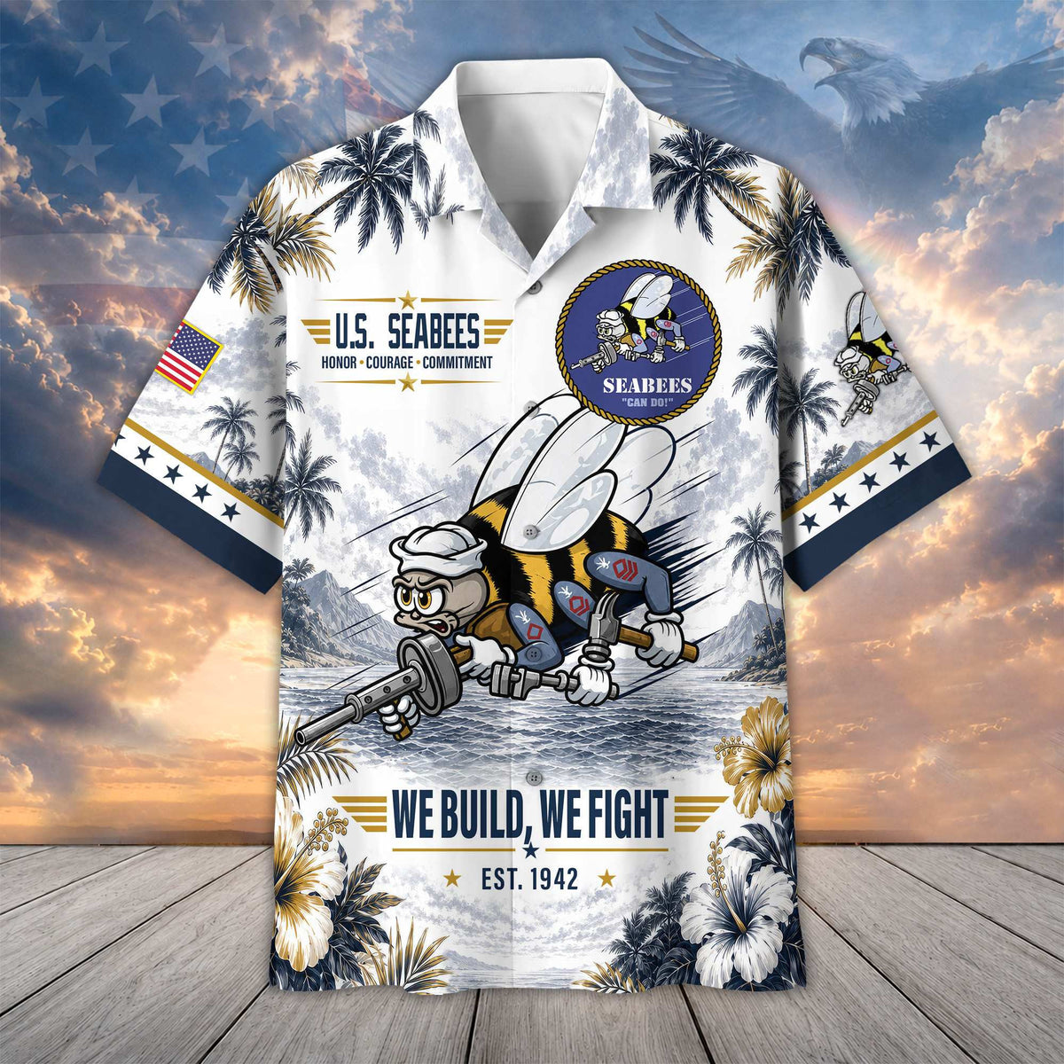 Premium US Veterans Hawaiian Shirt DPVC290701, Gifts For US Veterans, Gifts For Father's Day, Veterans Day.