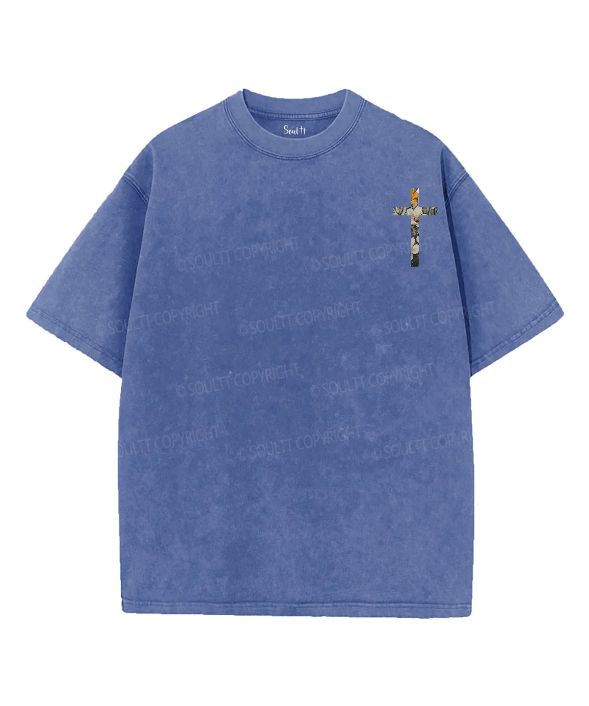 If the Stars Were Made to Worship Double Sided Unisex Washed Christian T-shirt