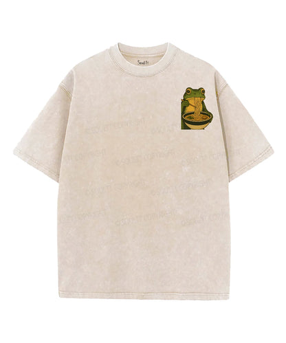 The Lord Is Good Double Sided Unisex Washed Christian T-shirt