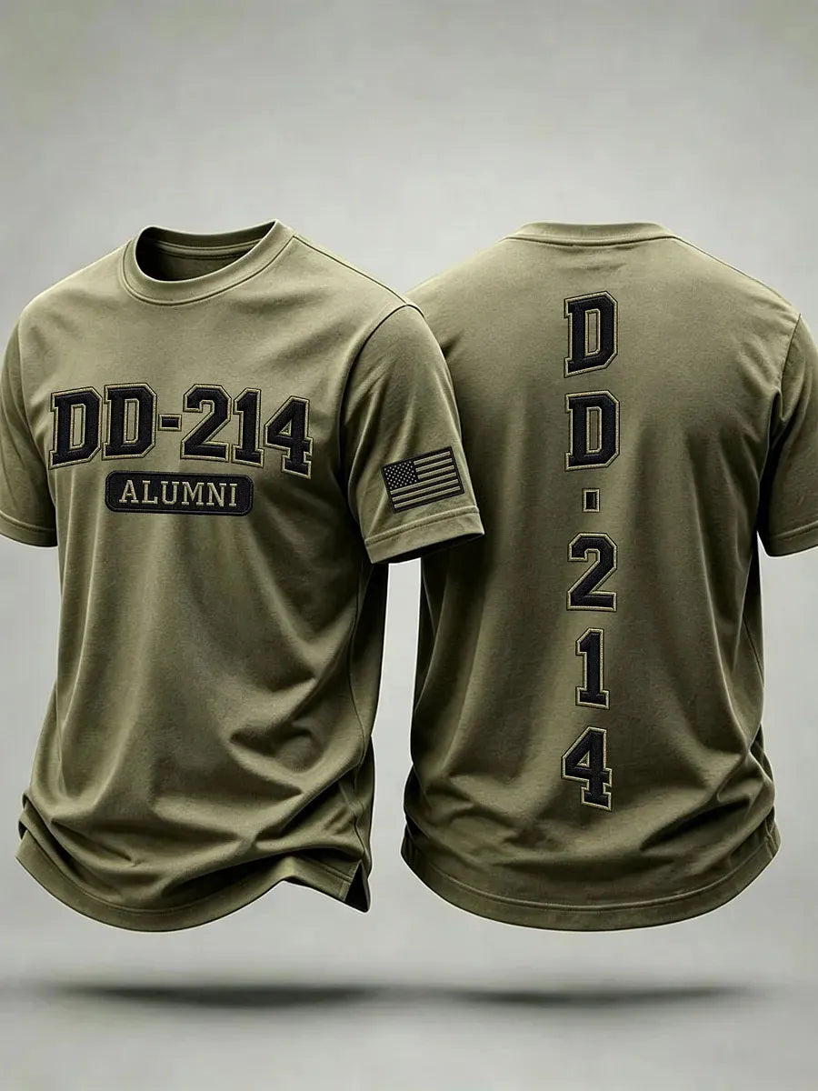 Men's DD-214 Alumni Print Shirt
