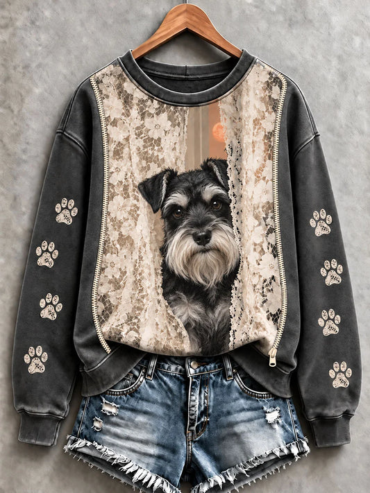 Women's Schnauzer Sweatshirts